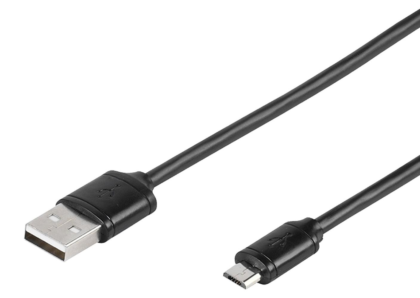 Vivanco USB Type A naar Micro-USB kabel
