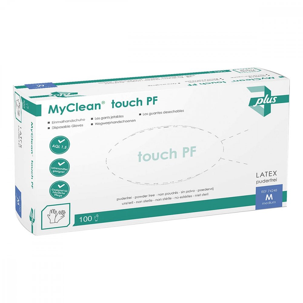 MaiMed GmbH Myclean touch Pf Handschuhe latex unsteril Größe m 11302649