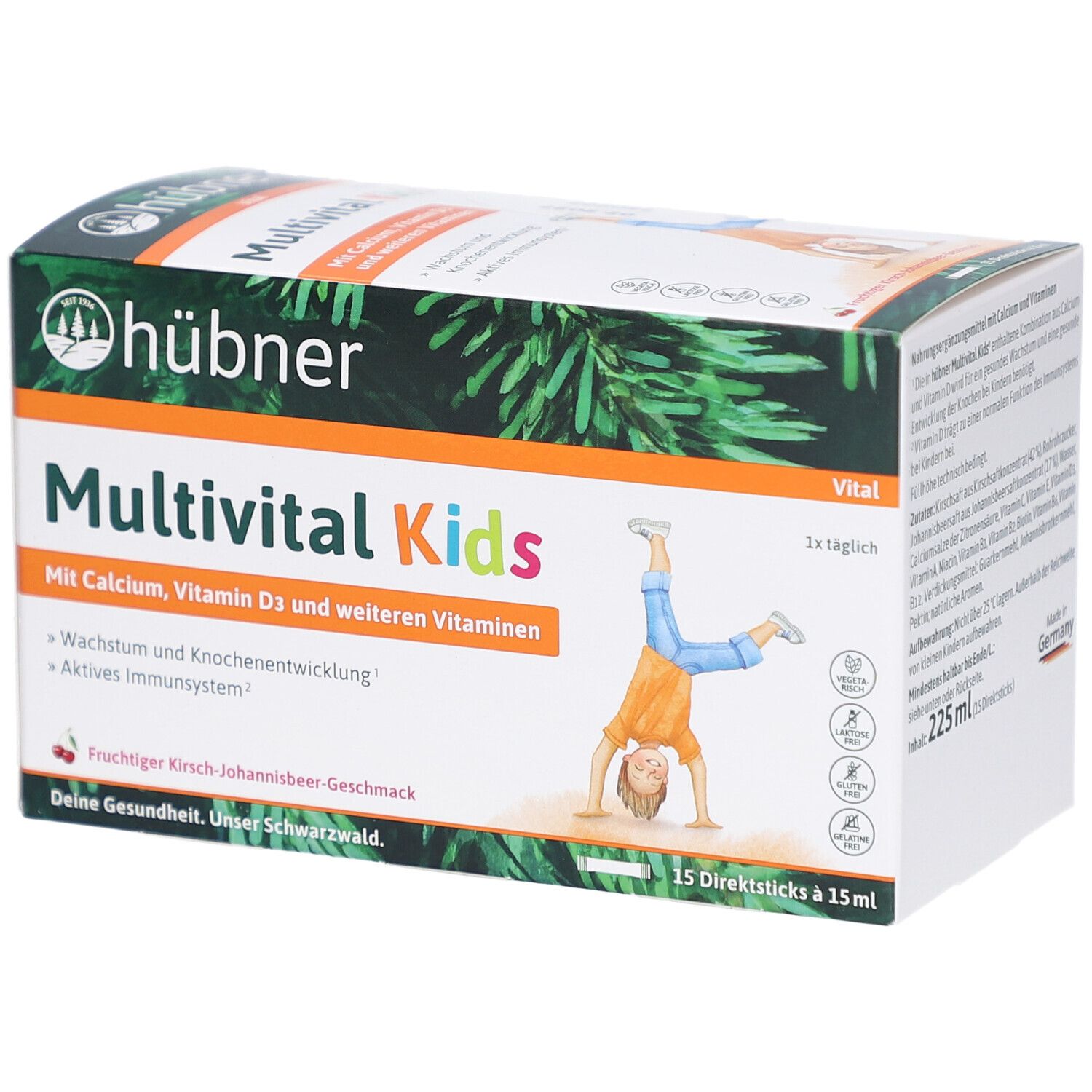 Hübner Multivital Kids flüssig 15x15 ml Flüssigkeit