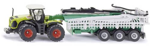 SIKU Spielwaren Claas Xerion mit Fasswagen Fertigmodell Landwirtschafts Modell