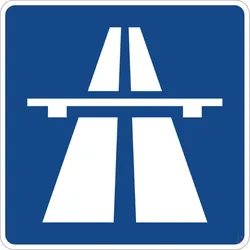 Klemos 2x2 – Verkehrszeichen Autobahn 330