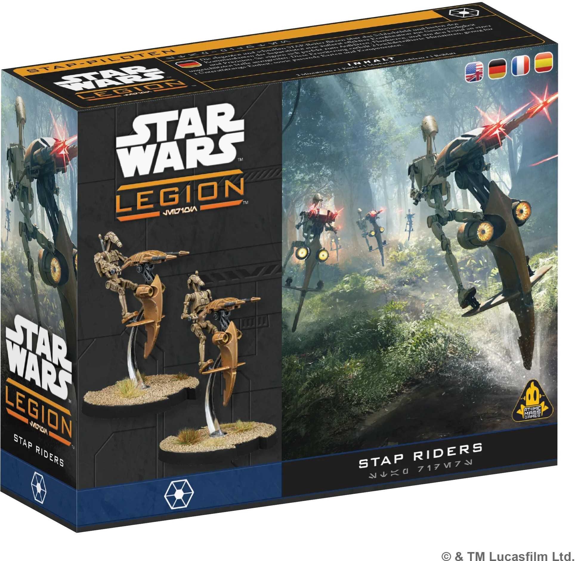 Star Wars: Legion - STAP Riders for Separatist Armies, Ages 14+, 2-Player, by Atomic Mass Games
