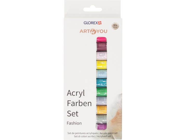 Acrylfarben-Set Fashion 12St, je 12ml