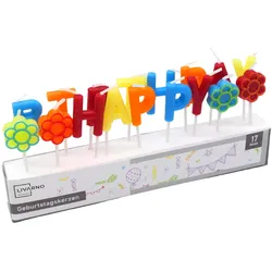 Livarno Geburtstagskerzen Buchstaben