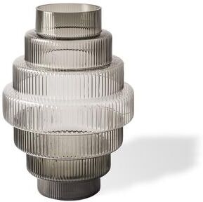 BIDK Home Vase Steps Grey Large