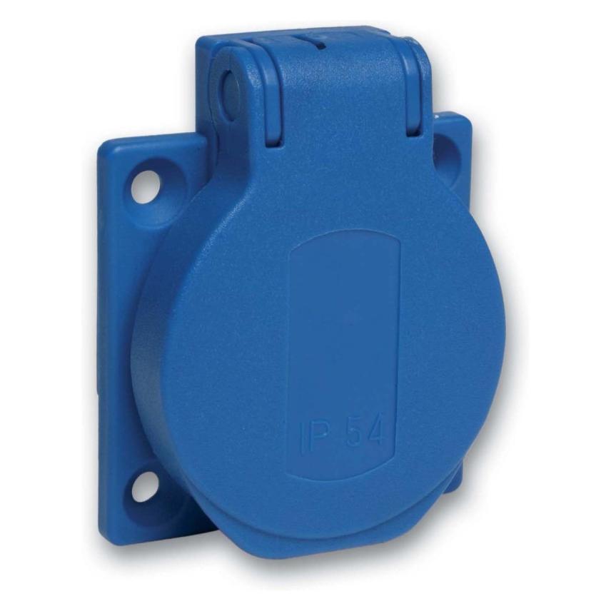 Schneider Electric PKS52B Einbau-Steckdose IP54, IK08 Blau (PKS52B)