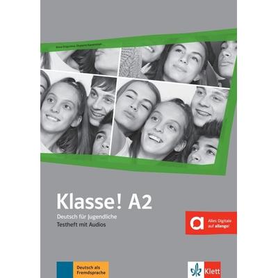 Klasse! A2. Testheft mit Audios online, Taschenbuch von Anna Grigorieva,Ekaterini Karamichali, Klett Sprachen GmbH, 978-3-12-607139-0