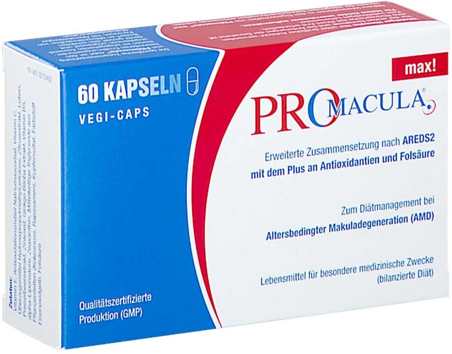 PRO MACULA max bei Makuladegeneration 60stk