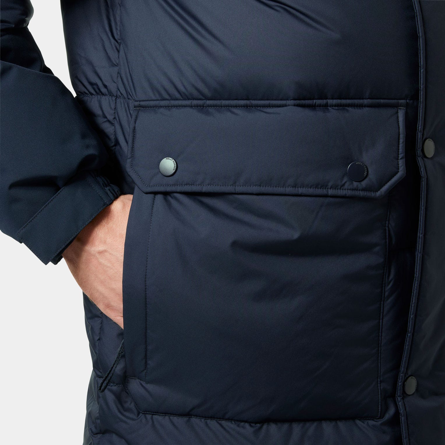 Helly Hansen Men's Escape Down Parka - Blue - M