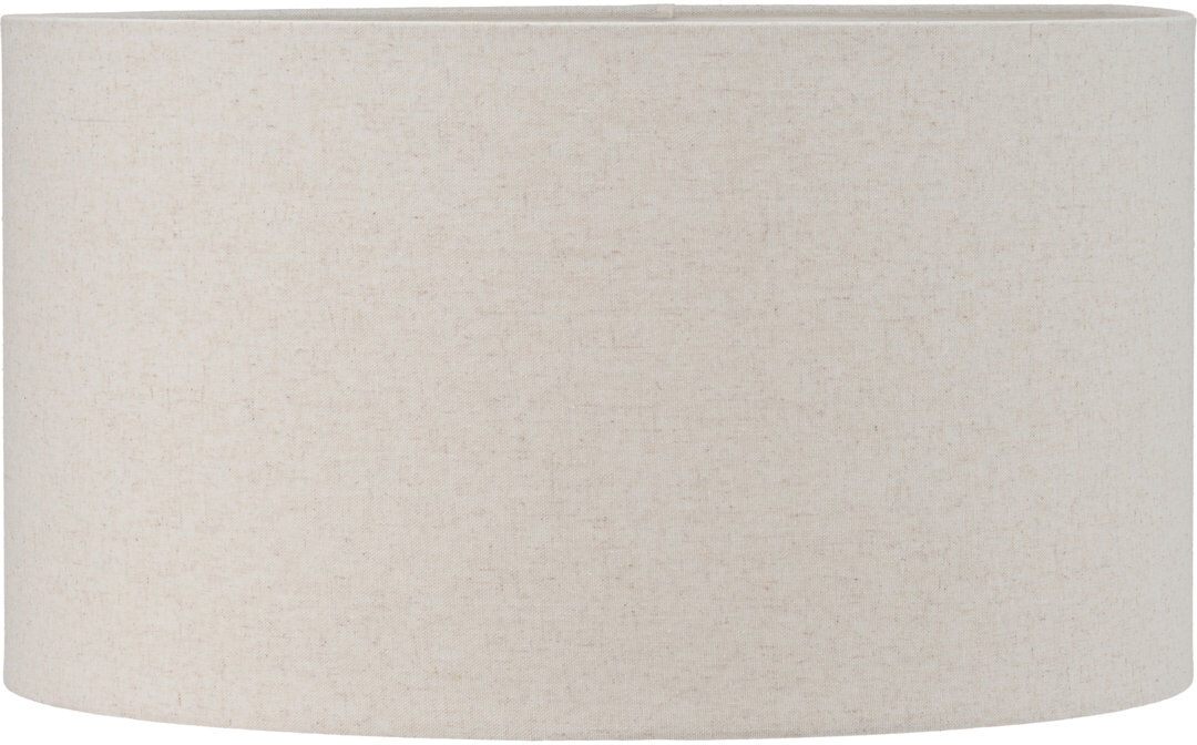 17 Stories Jute Drum Lamp Shade ( Uno ) in Beige Beige 26" H x 45" W x 45" D