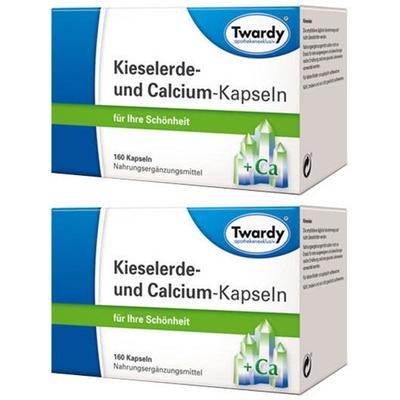 Kieselerde+Calcium Kapseln 2x 2x160 St