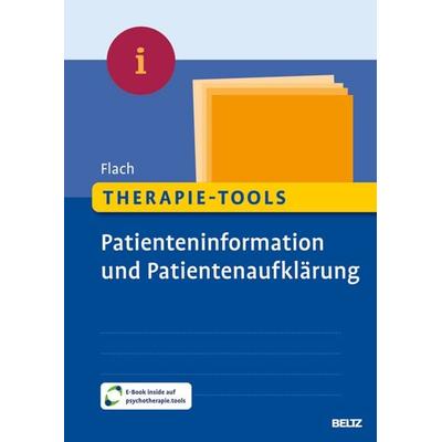 Therapie-Tools Patienteninformation und Patientenaufklärung, Set von Elisa Flach, Beltz Verlagsgruppe GmbH & Co. KG, 978-3-621-29202-3