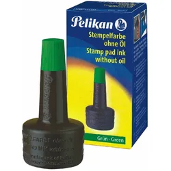Pelikan Stempelfarbe ohne Öl grün Packung mit 10 Stück