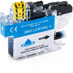 Alternativ-Tinte für BROTHER LC3213C cyan