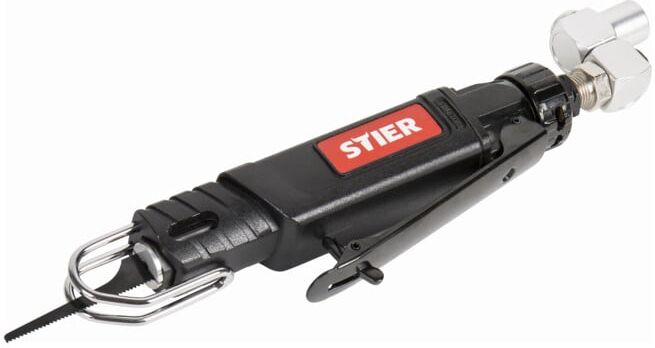 Mini scie sauteuse STS-100 STIER, longueur 208mm, 10 000 courses/min, 10 mm, scie sauteuse sans fil (902846)