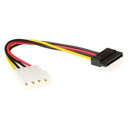 ACT Serial ATA Power Adapter cable 0,15 m. Length: 0.15 m S-ata pwr 5.25m-15f 0.15m (15 cm, SATA) (AK3197)