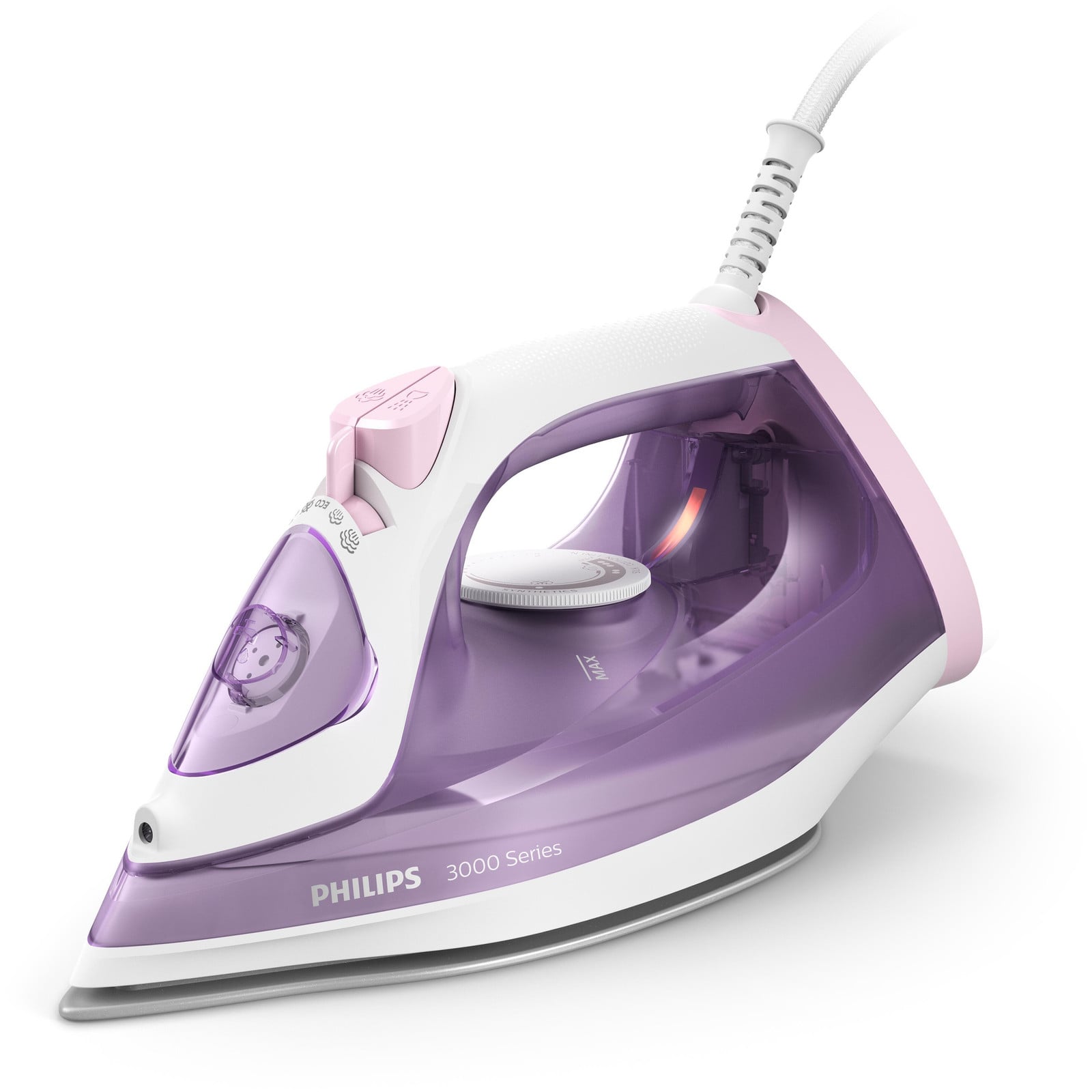 Philips 3000-serie DST3010/30 Stoomstrijkijzer paars/wit