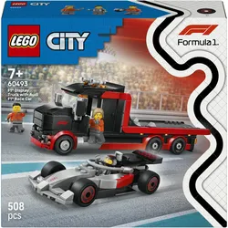 LEGO F1 Truck mit Audi F1 Rennwagen (60493, LEGO City)