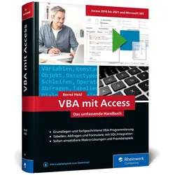 VBA mit Access, Fachbücher von Bernd Held
