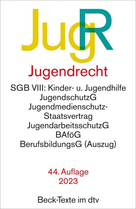 Jugendrecht: Rechtsstand: 1. Januar 2023 (Beck-Texte im dtv) - Preis vom 11.10.2026 03:10:56 h