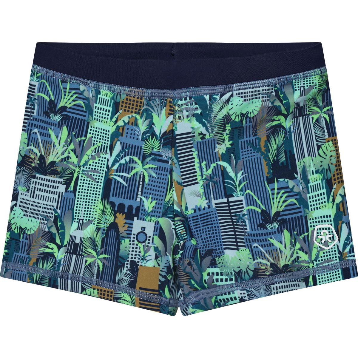 Color Kids Swim Trunks AOP 720391 cabbage (8714) 128 720391-8714-128