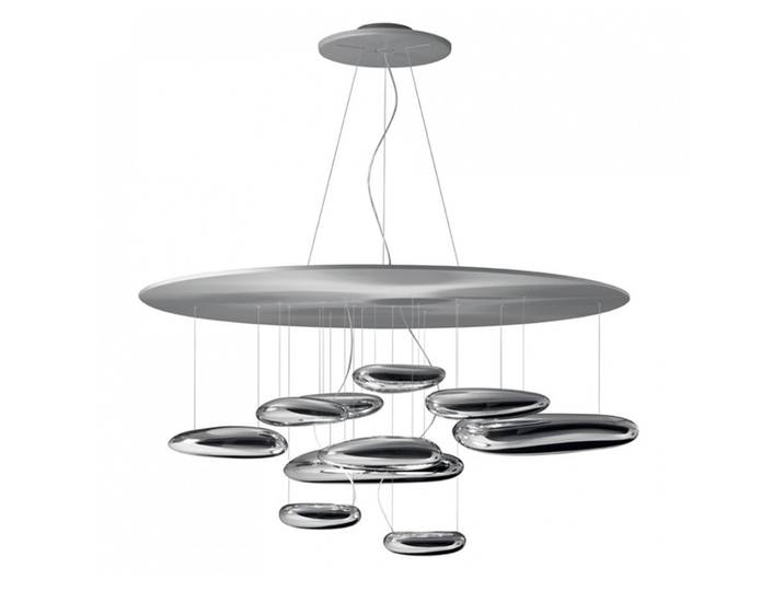 ARTEMIDE lampe à suspension MERCURY LED (LED intégrée, 3000K - Aluminium, ABS, acier)