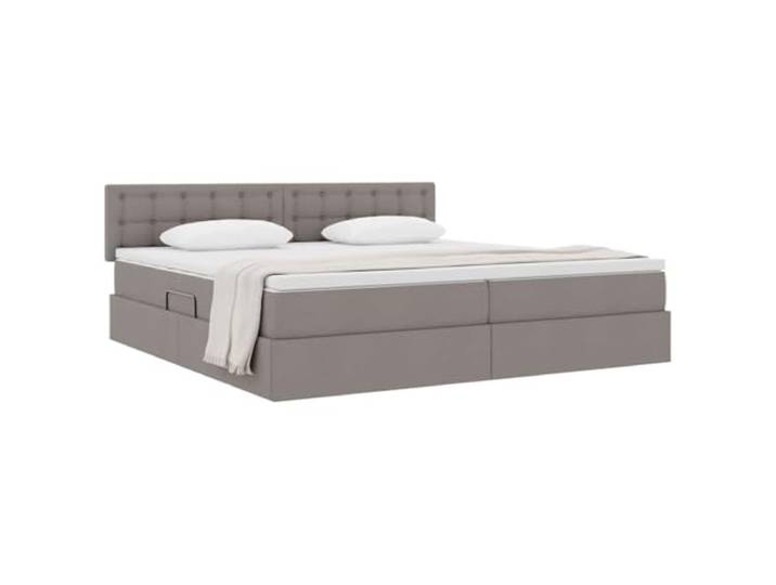 KTHLBRH Boxspringbett 200 x 200 mit Matratze Minimalistisches Design, robuster Rahmen, einfaches Aufstellen, perfekt für Doppelzimmer