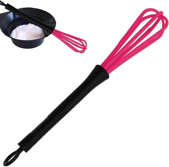 Keukengarde Eiermixer roze - 13 cm lang