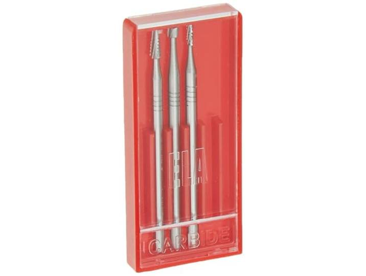 Proxxon hardmetalen freesset, 3-delig (cilinder, 28752