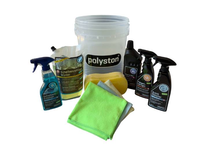Polyston Auto Wascheimer-Set Winter