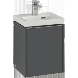 Villeroy & Boch Subway 3.0 Waschbeckenunterschrank, eine Tür Anschlag rechts, 351x429x309mm, C58402AH, Farbe: Front/Korpus: Wine Red, Griff: Wine Red