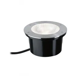 Paulmann 94655 LED Bodeneinbauleuchte Durea IP67 rund 213mm 3000K 12,5W 870lm 230V Edelstahl Metall