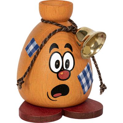 Räuchermännchen SAICO ORIGINAL "Räucherfigur "Quatsch-Sack", braun (orange), Räucherdeko, Höhe 9 cm
