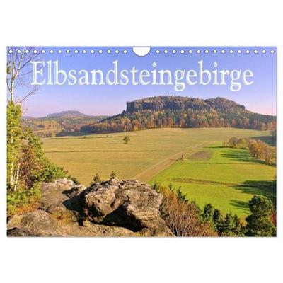 Elbsandsteingebirge (Wandkalender 2026 DIN A4 quer), CALVENDO Monatskalender
