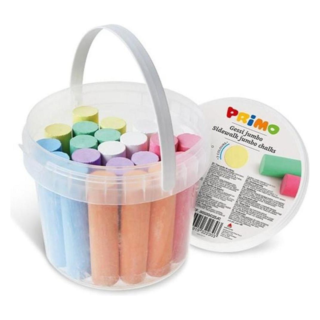 Primo Strassenmalkreide 22 Stück, 7 Farben (22x) (004729)