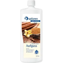 SPITZNER Saunaaufguss Vanille Zimt Wellness 1000 ml