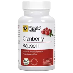 Raab Cranberry Kapseln bio (90St)
