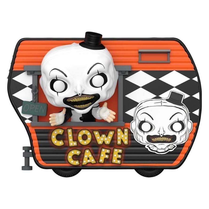 Funko Terrifier POP! Rides Super Deluxe Vinyl Figur Café with Art 15 cm (FK93401)