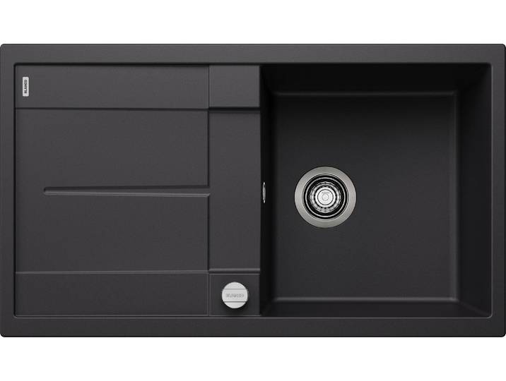 Spüle Blanco METRA 5 S 860 x 500 mm schwarz 525918