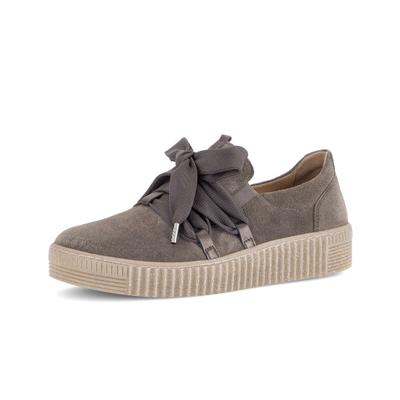 Sneaker GABOR "Sneaker low", Damen, Gr. 35,5, braun, Schuhe Sneaker