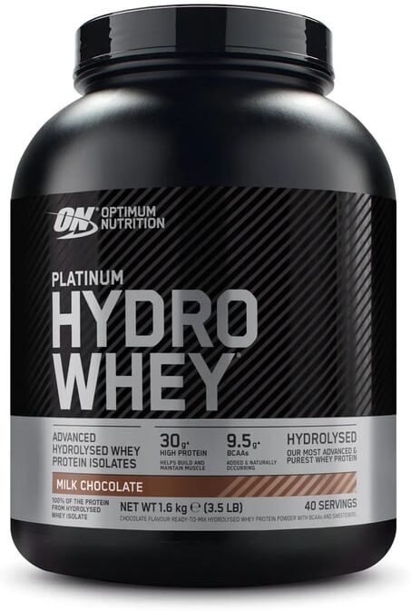 Optimum Nutrition PLATINUM HYDRO WHEY 1,5 Kg - proteína hidrolisada Morango