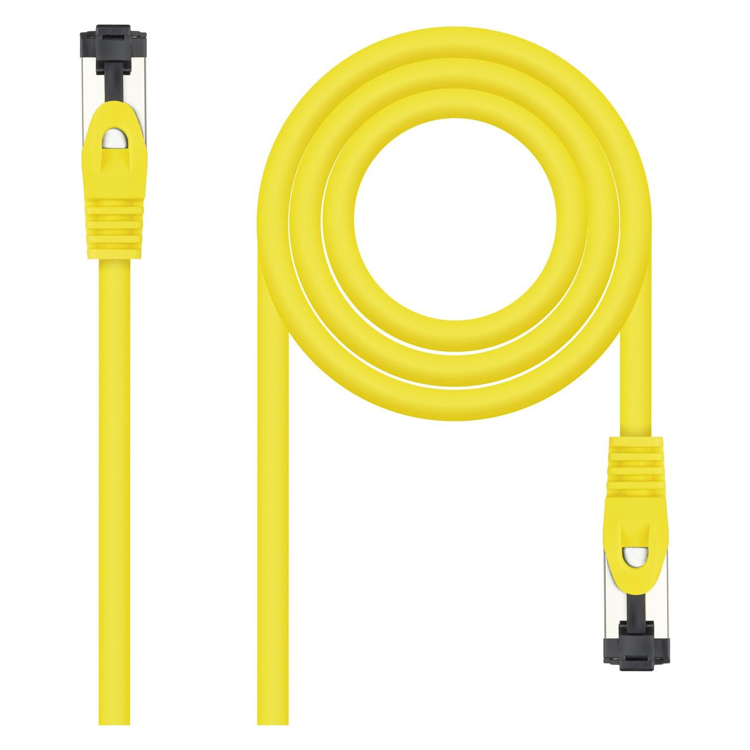 Nanocable 10.20.2000-L25-Y (S/FTP, CAT8.1, 0.25 m) (10.20.2000-L25-Y)