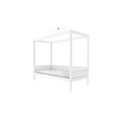 Lifetime Himmelbett   ¦ weiß ¦ Maße (cm): B: 102 H: 210