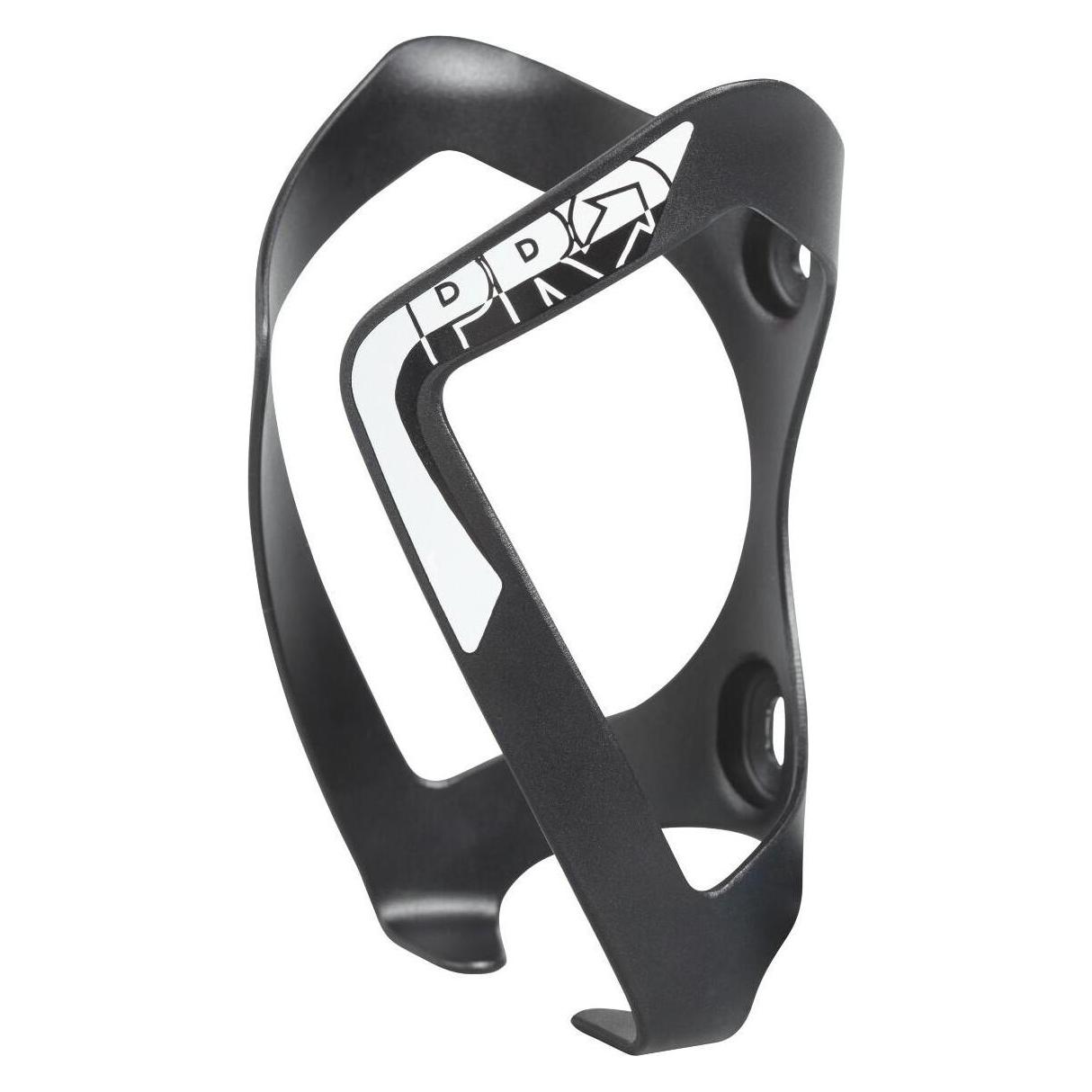 PRO Bike Gear Flaschenhalter Aluminium Schw-Weiss Aluminium, 48g. (PRBC0012)