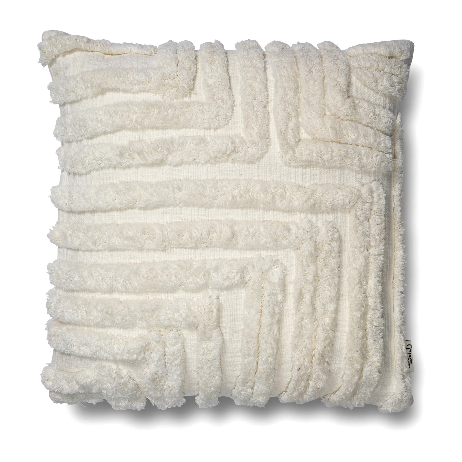 Classic Collection Field kussenhoes - Wit - 50 x 50 cm