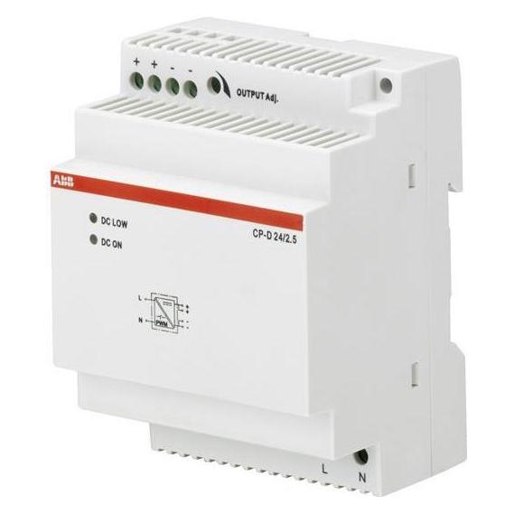 Thomas & Betts Stotz & Kontakt CP-D24/2.5 priOn Netzteil, 24 V DC, 2,5 A, REG CP-D24/2.5 (2CDG120037R0011)