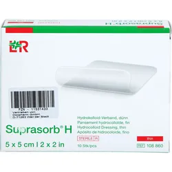 Suprasorb H Hydrokoll.verb.dünn 5x5 cm 10 ST