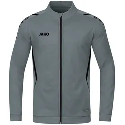JAKO Challenge Polyesterjacke Kinder steingrau/schwarz 116