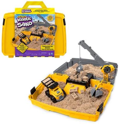 Kinetic Sand Baustellen Koffer
