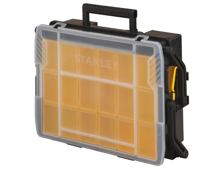 Stanley Organizer Sortmaster Multilevel - Boîte pour petites pièces - plastique - noir - transparent - 400 mm - 420 mm - 315 mm (STST1-75540 / 3253561755408)